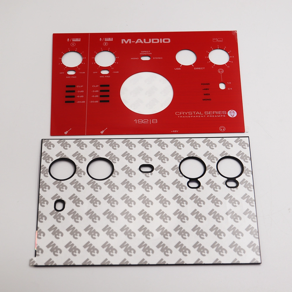 High Quality Silk Screen Printing Custom Membrane Control Electrical Panel Label